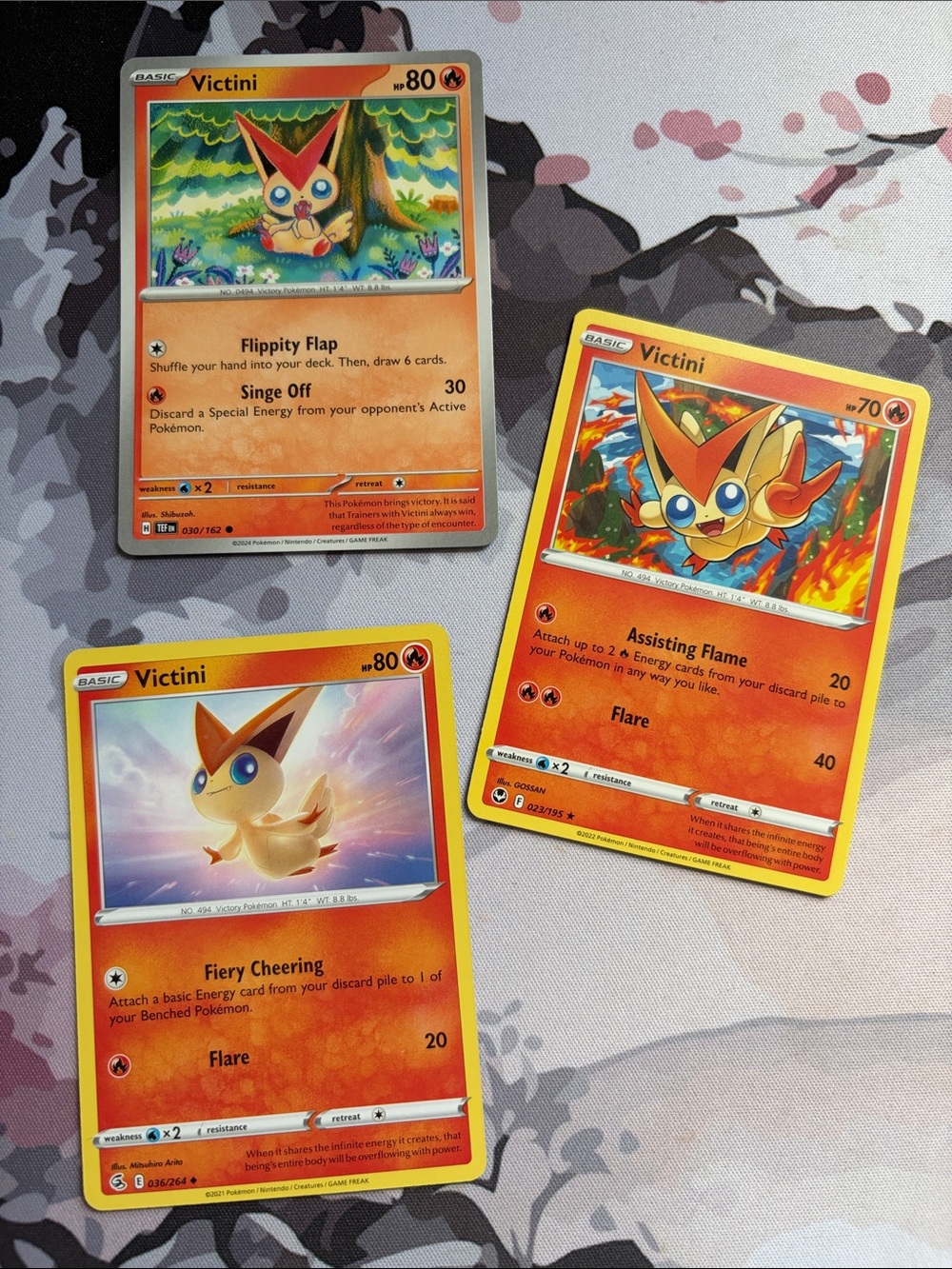 Victini Collection Lot | Mythical Pokémon | 3 Pokémon Cards | ✨5/$25✨